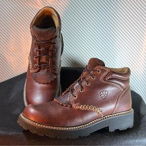 🥾Ariat Unused Women’s Canyon Casual Western Brown Leather Ranch Boots Size 9B